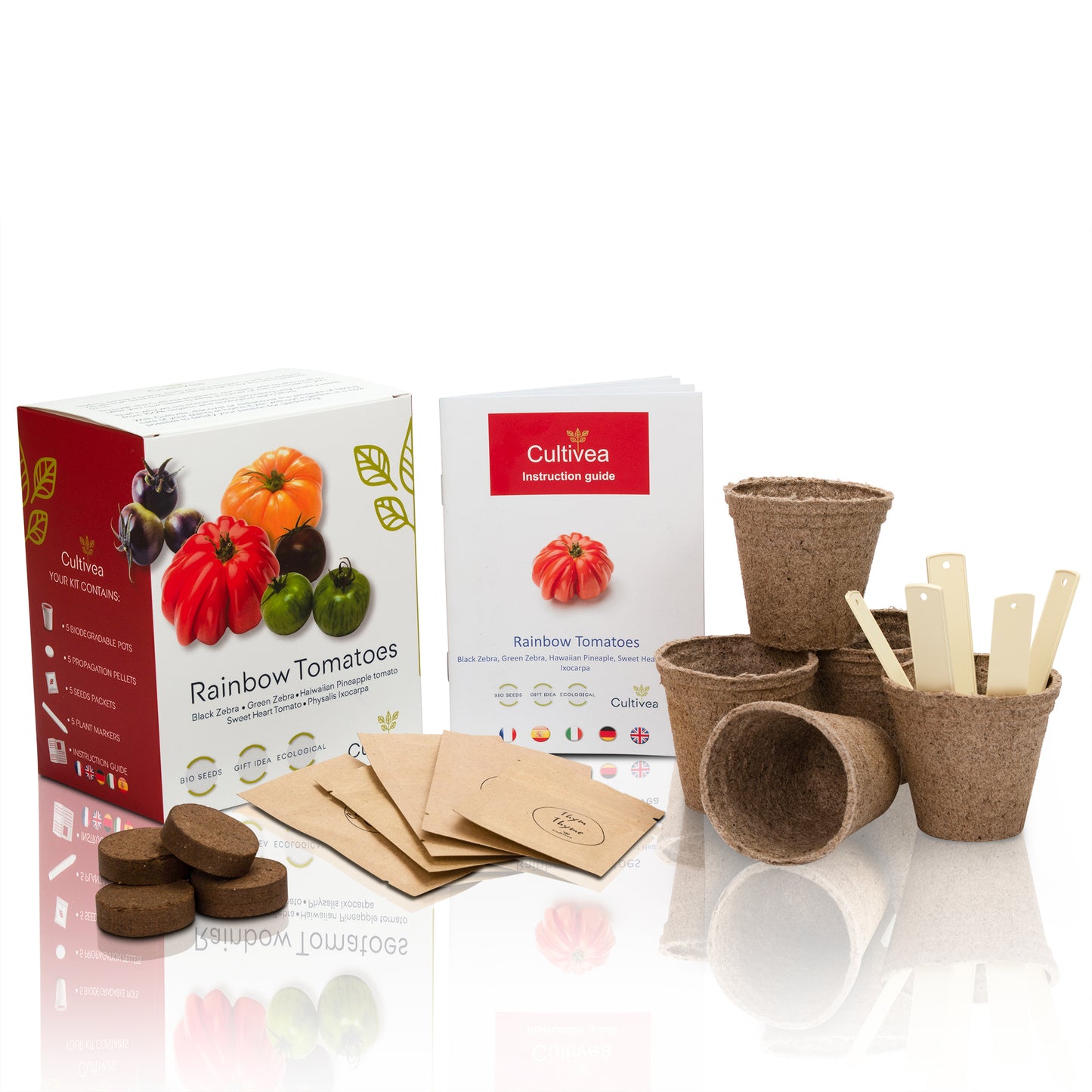 Mini Kit Tomates Arc-en-ciel BIO*