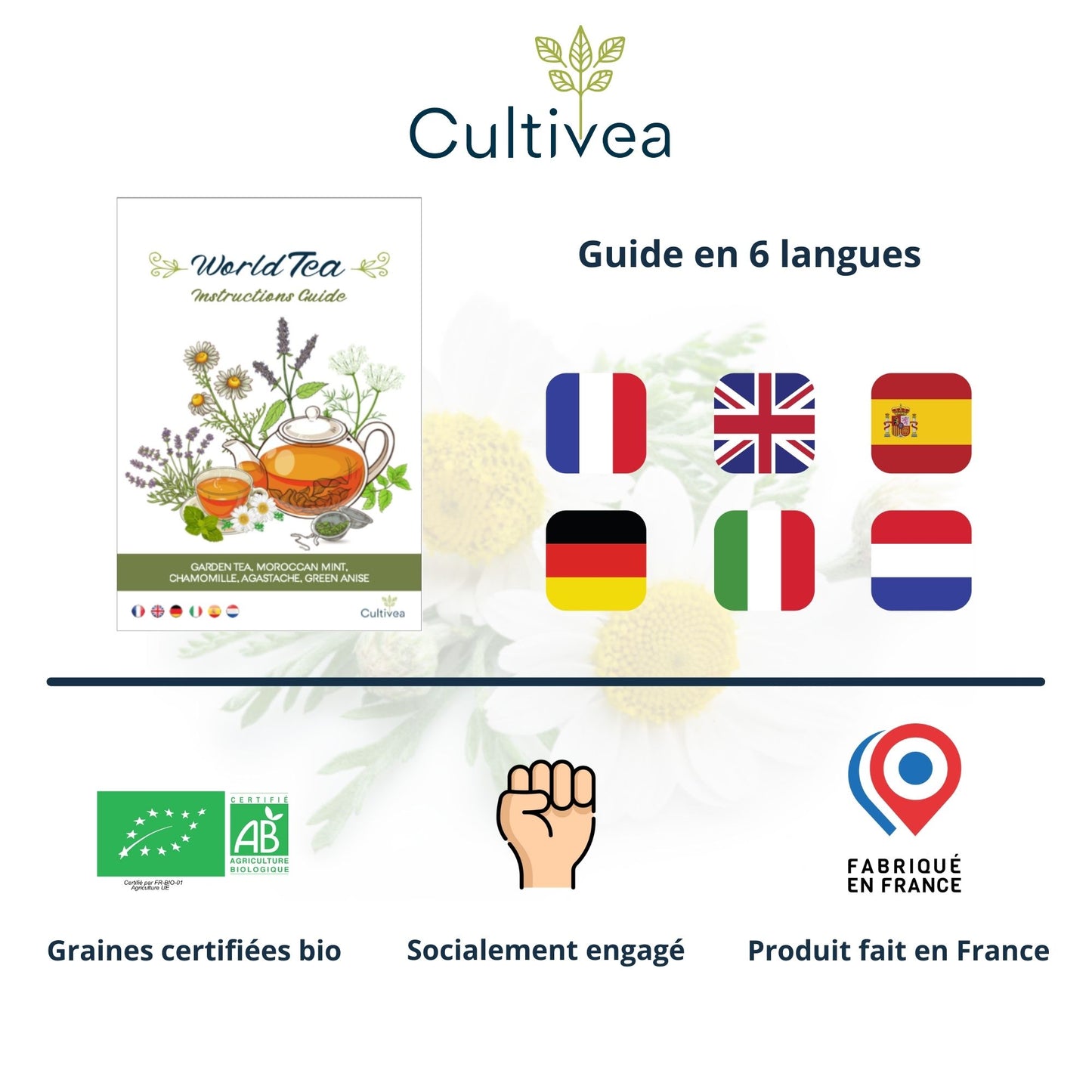 Mini Kit Saveurs du Monde - Thés du monde BIO*