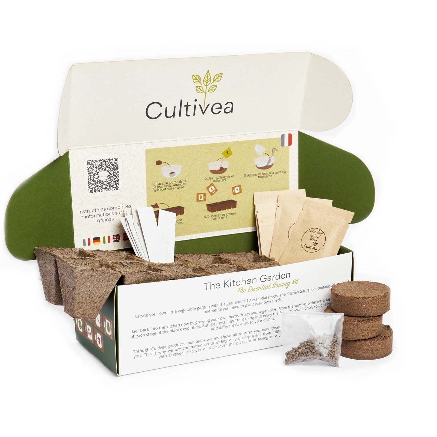Le Petit Potager : Le Kit de Semis Essentiel BIO*