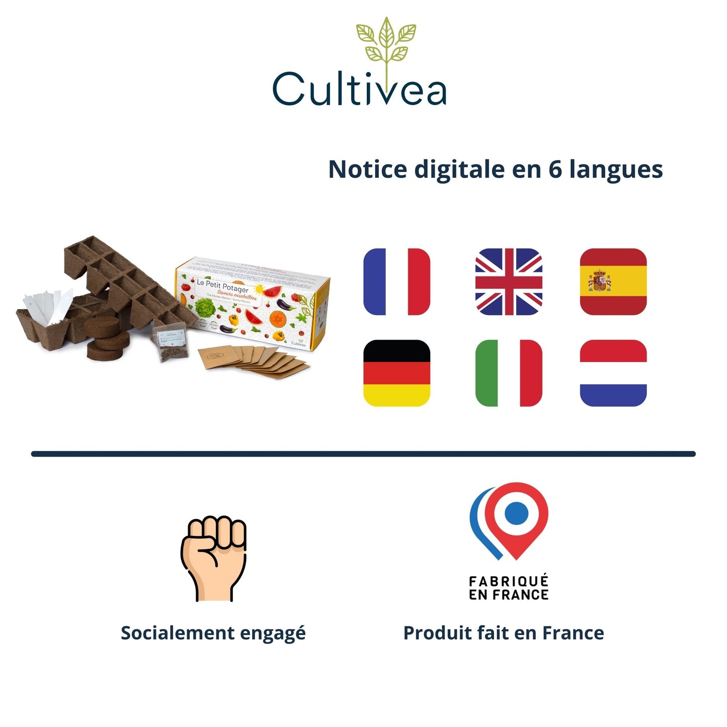 Le Petit Potager : Saveurs ensoleillées BIO*