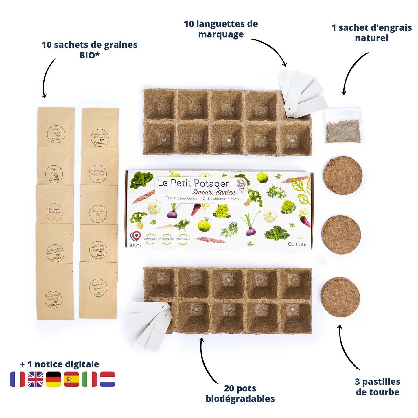 Le Petit Potager : Saveurs d'antan BIO*