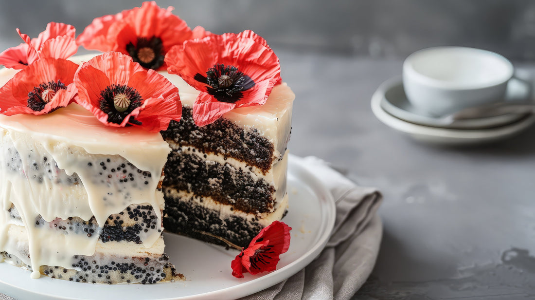 5 Recettes faciles avec des pétales de coquelicot