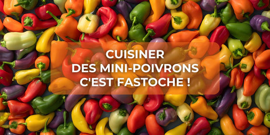 Cuisiner des mini-poivrons c'est fastoche !