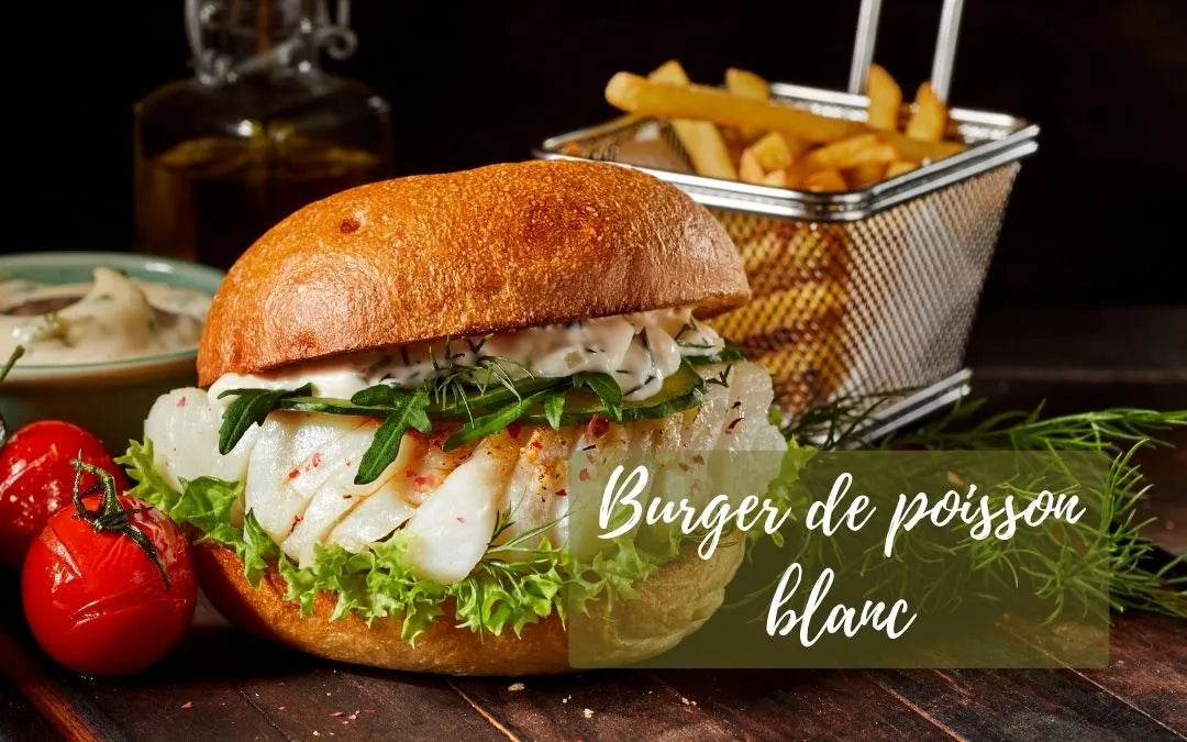 Burger de poisson blanc