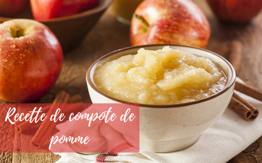 Comment faire de la compote de pomme maison ?