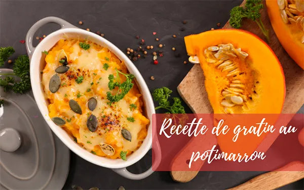 Comment préparer un gratin de potimarron