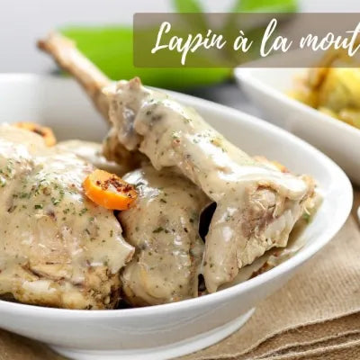 Lapin à la moutarde