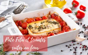 Pâtes Feta et tomates cuites au four : la recette