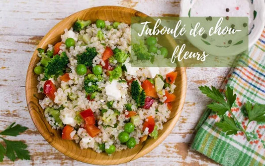 Recette de taboulé au chou-fleur