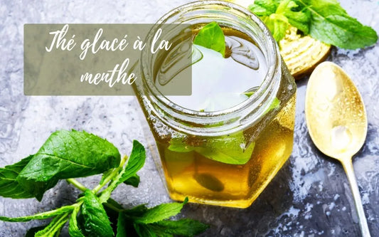 Recette de thé glacé à la menthe