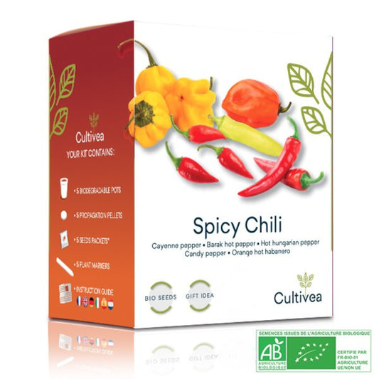 Mini Chili Pepper Growing Kit 