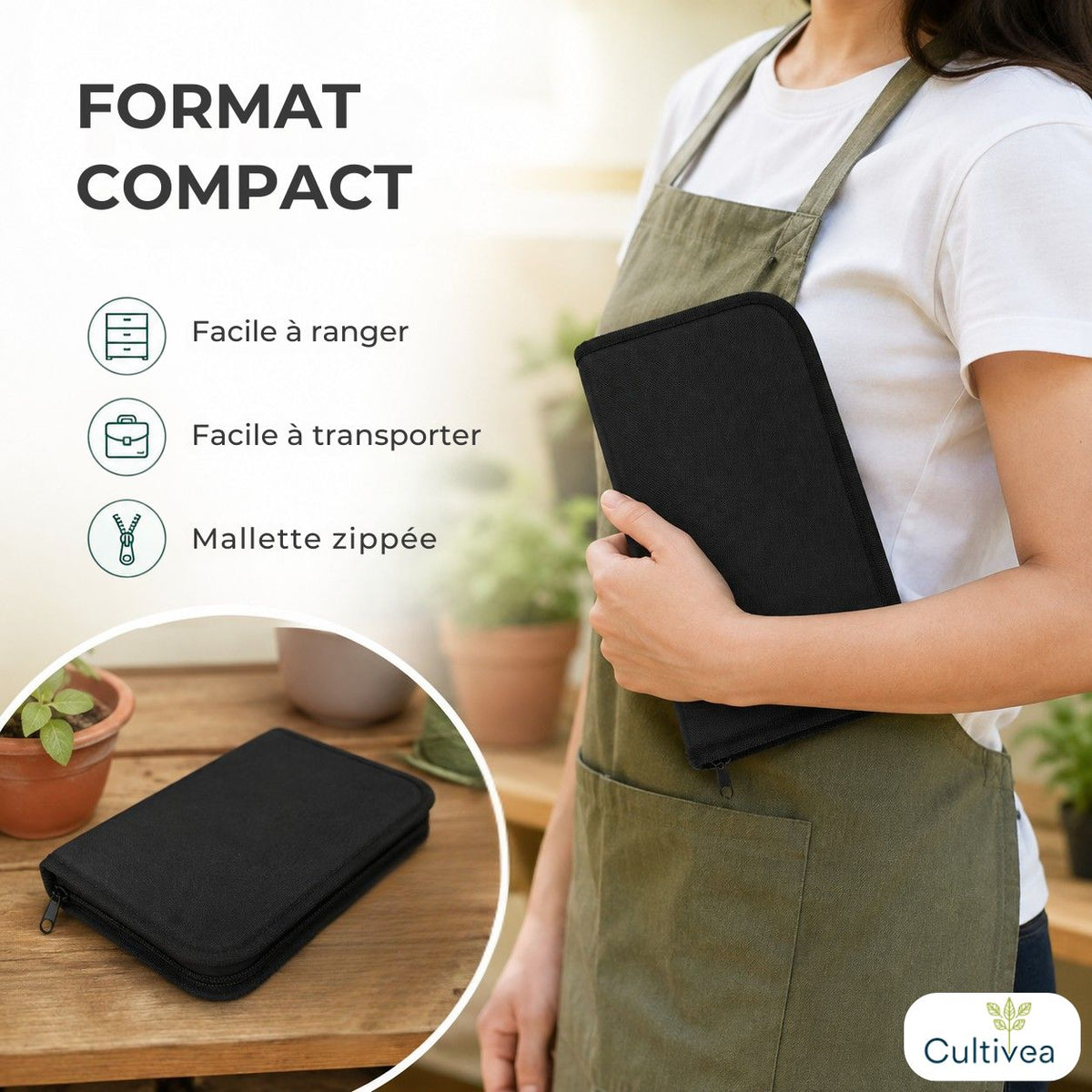 Malette 32 outils pour bonsai