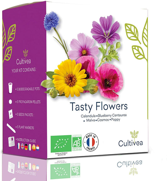 Mini Kit Fleurs Comestibles BIO*