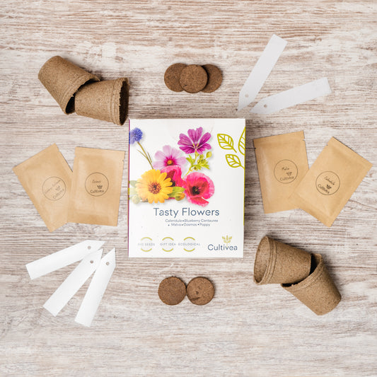 Mini Kit Fleurs Comestibles BIO*