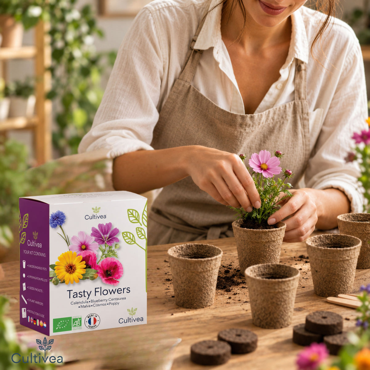BIO Mini-Set Essbare Blüten* 🌸