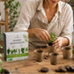 Kit Herbes Aromatiques BIO* Intérieur - Basilic, Menthe, Persil, Thym, Ciboulette et Coriandre
