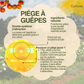 Piège à Guêpes et Frelons Extérieur Réutilisable