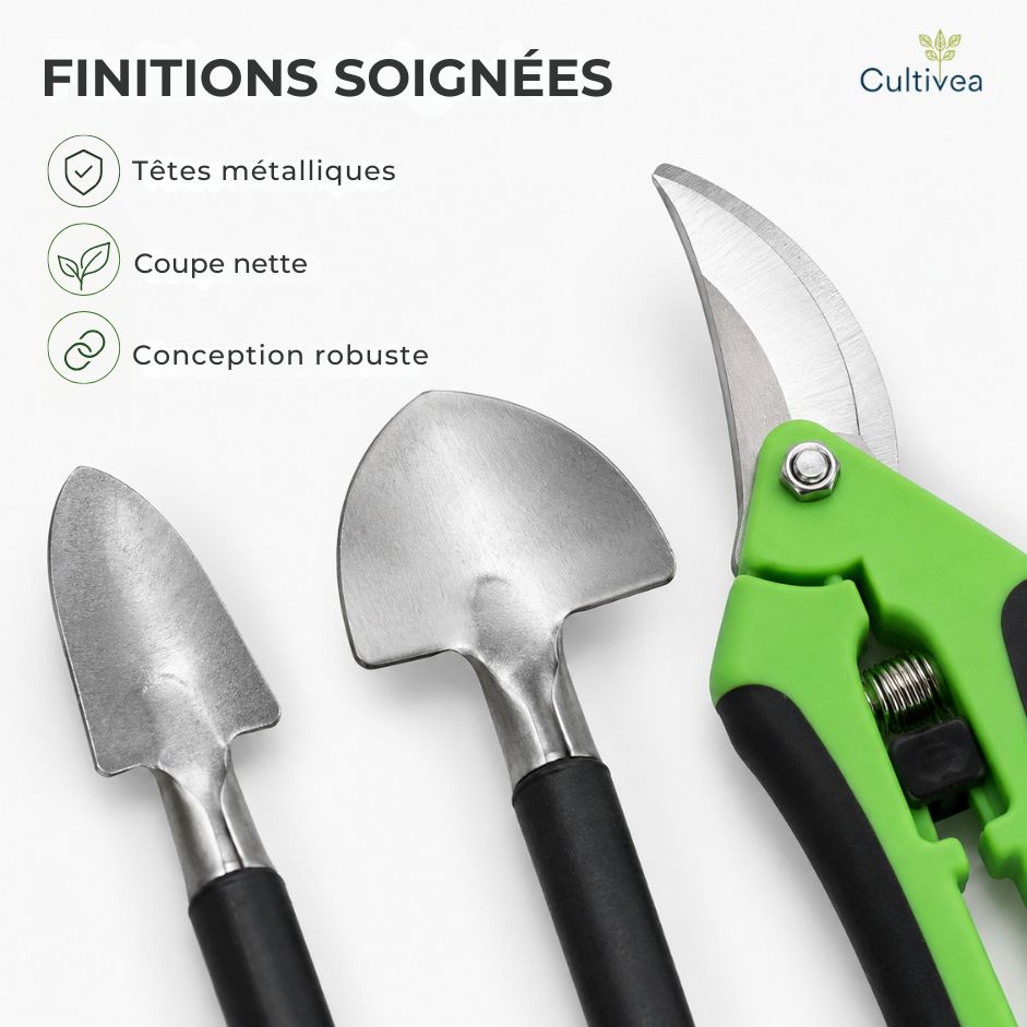 Mallette à outils essentiels – 11 outils pour bonsaï